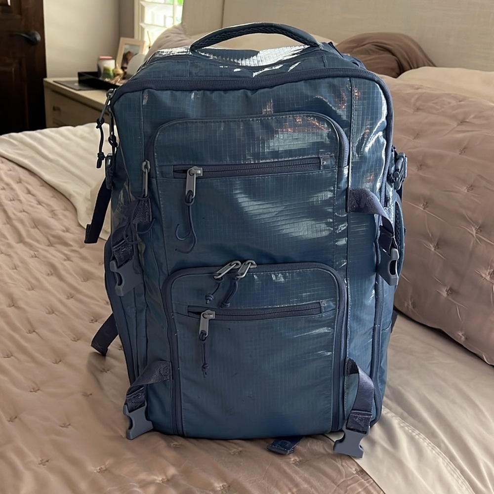 Calpak Terra 26L Laptop Duffel Backpack in Glacier